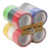 Colored Duct Tape - 12 colors -2 in x 30 ft